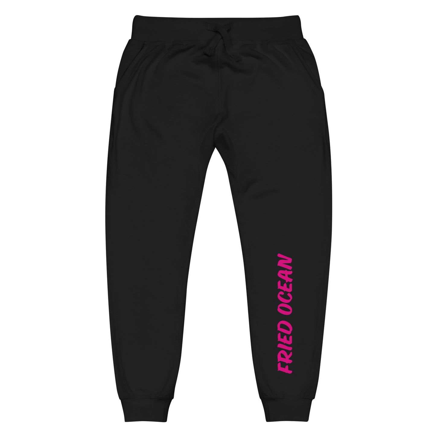 Sweatpants || Pink on Black