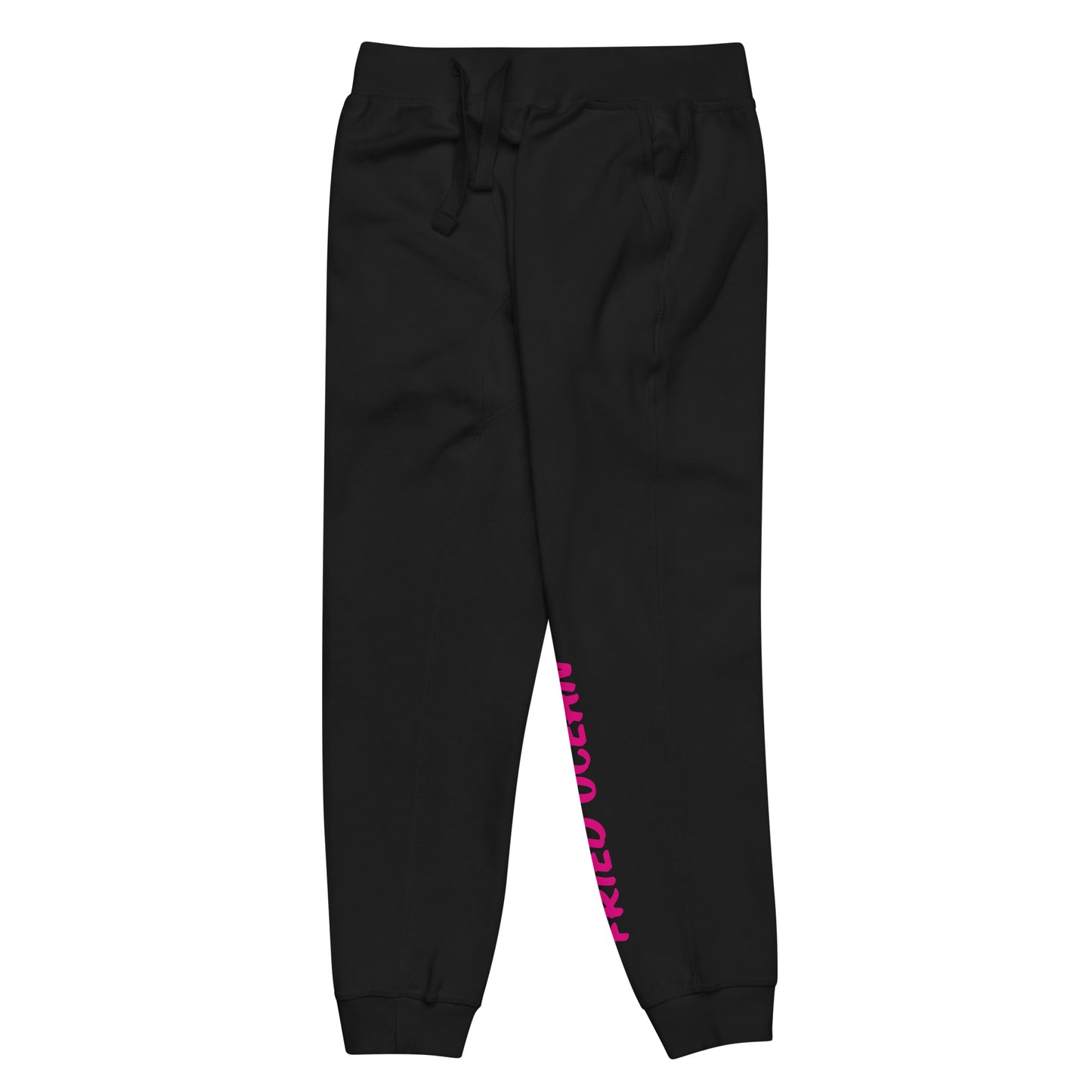 Sweatpants || Pink on Black