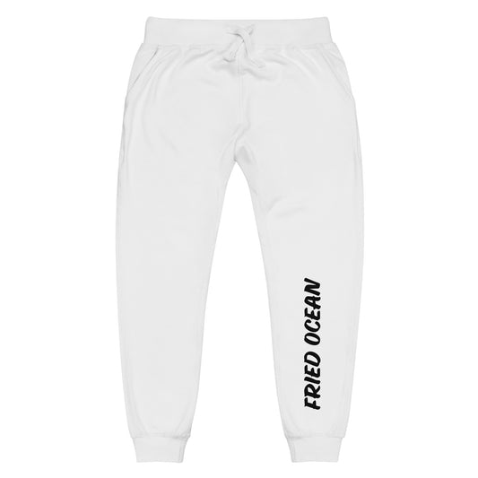 Sweatpants || Black on White